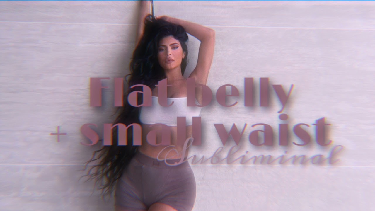 плоский живот + маленькая талия, саблиминал