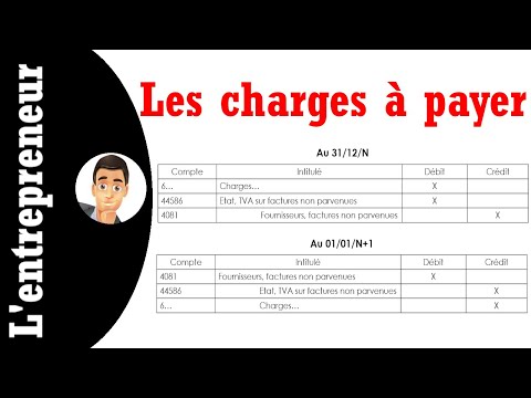 Vidéo: Comment Comptabiliser Le Paiement Pour L'année