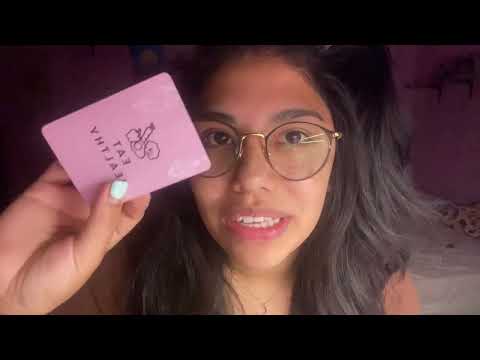 Cartas de mindfulness 🧘🏻‍♀️mensaje para tu semana✨| ASMR en vivo 