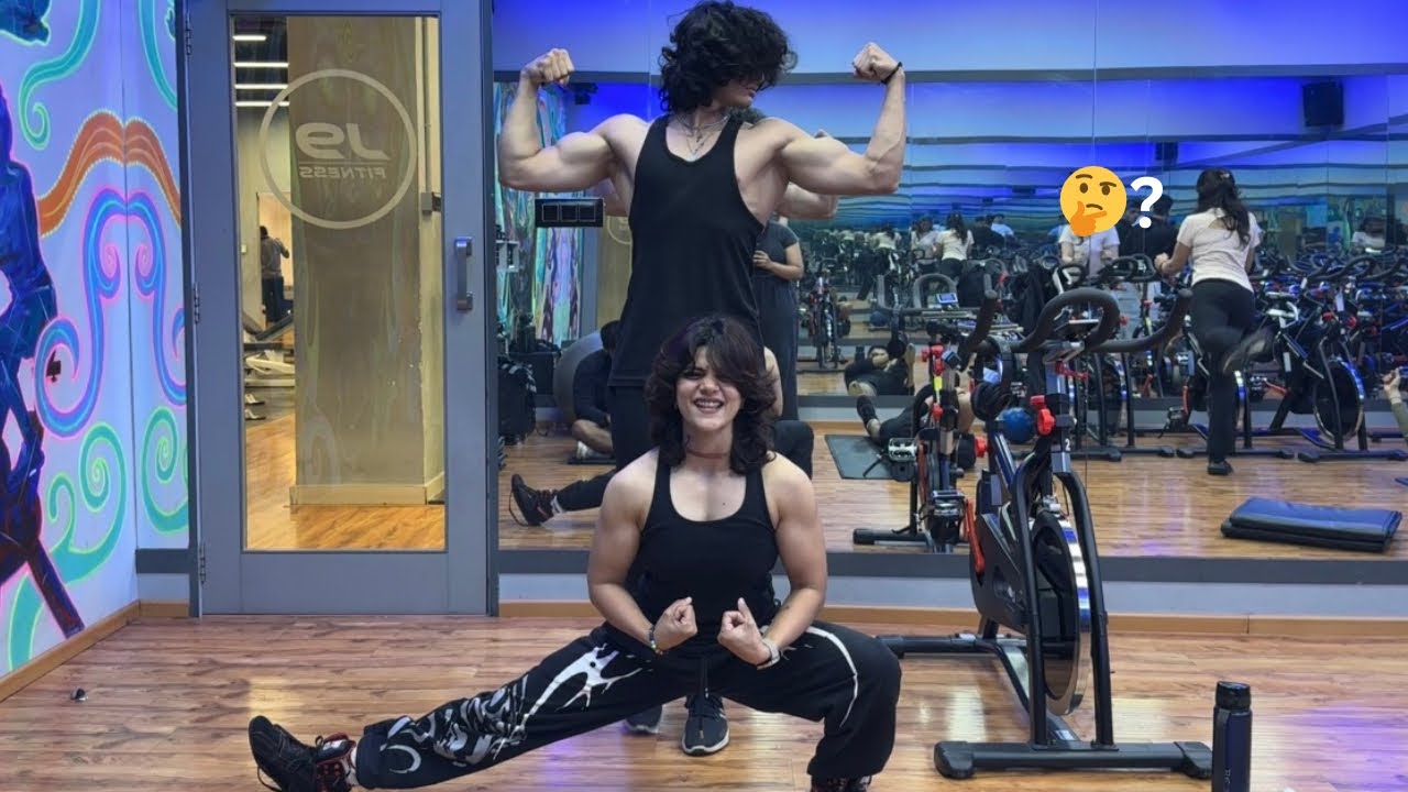 Last Day With Her? 🤔 | Back & Biceps + Marine Lines Fun 😜!