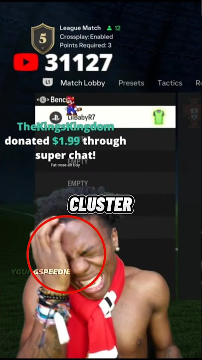 Is IshowSpeed having another Cluster Headache😲