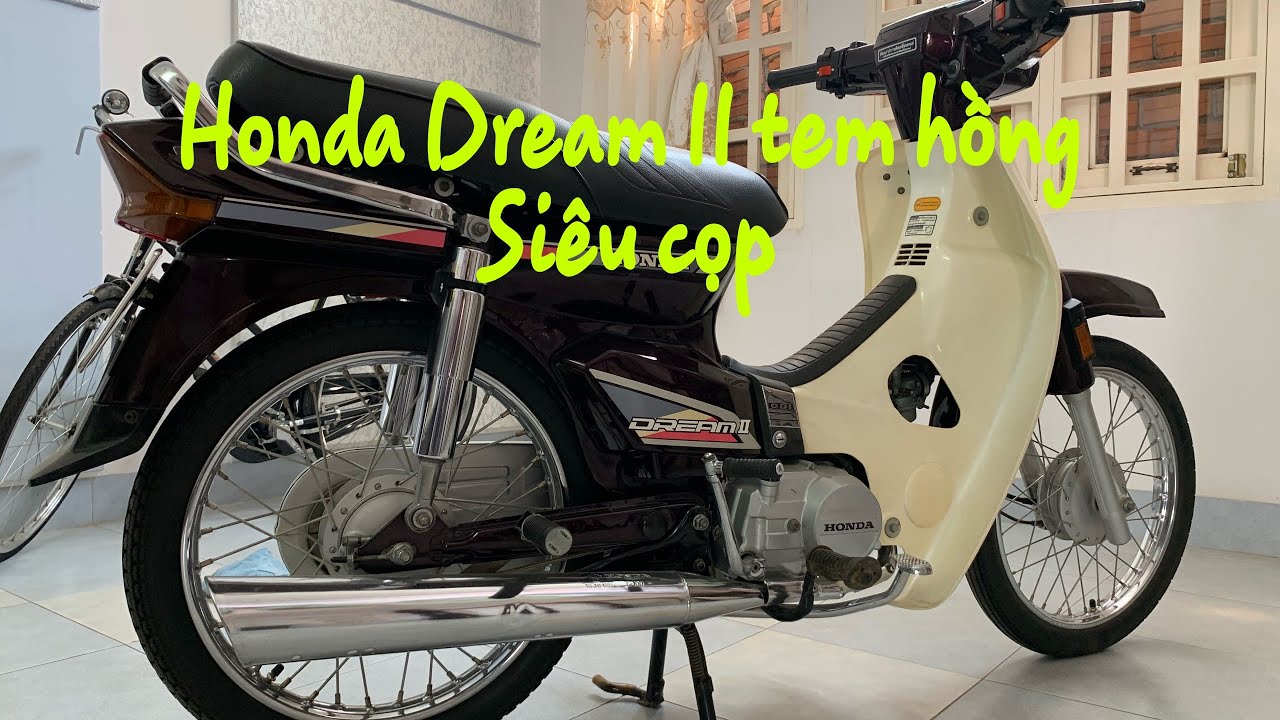 Honda Dream II Thái | Dream II tem hồng | Âm thanh của Dream II tem ...