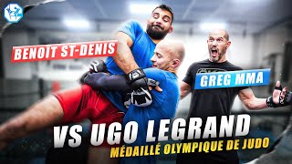 Benoit Saint Denis & GregMMA vs Ugo Legrand (médaillé Olympique de Judo) !