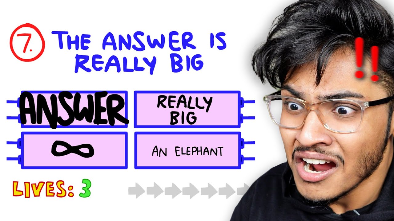 I BEAT THE IMPOSSIBLE QUIZ ?