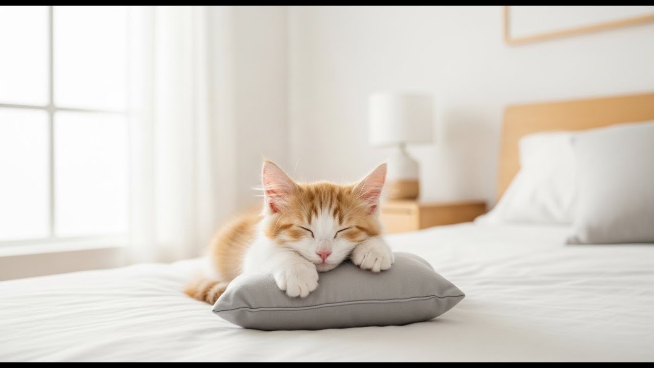 Soothing Music for Cats 🐱 Help Your Cat Sleep Tonight | 24/7 Live Stream