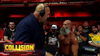 Tommaso Ciampa gives Paul Wight a NO HOLDS BARRED message for Jericho | AEW Collision, 7/18/26