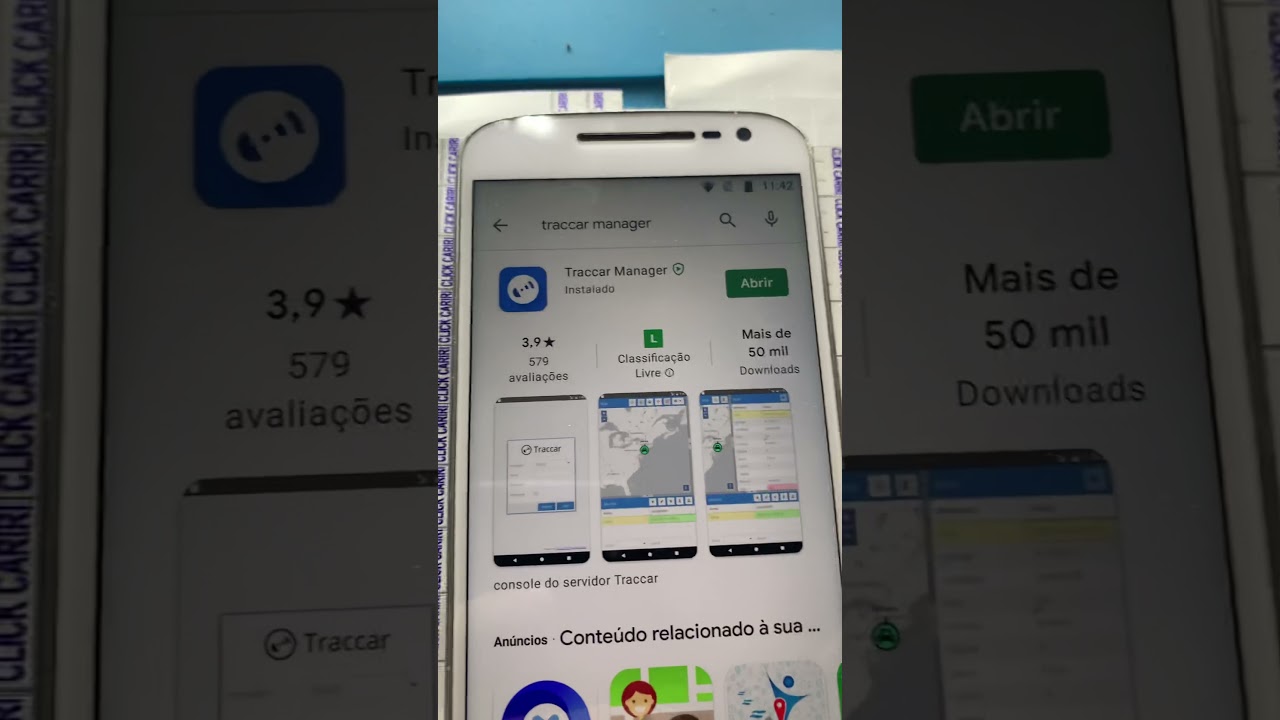 Configurando Aplicativo Click Cariri Rastreamento Veicular
