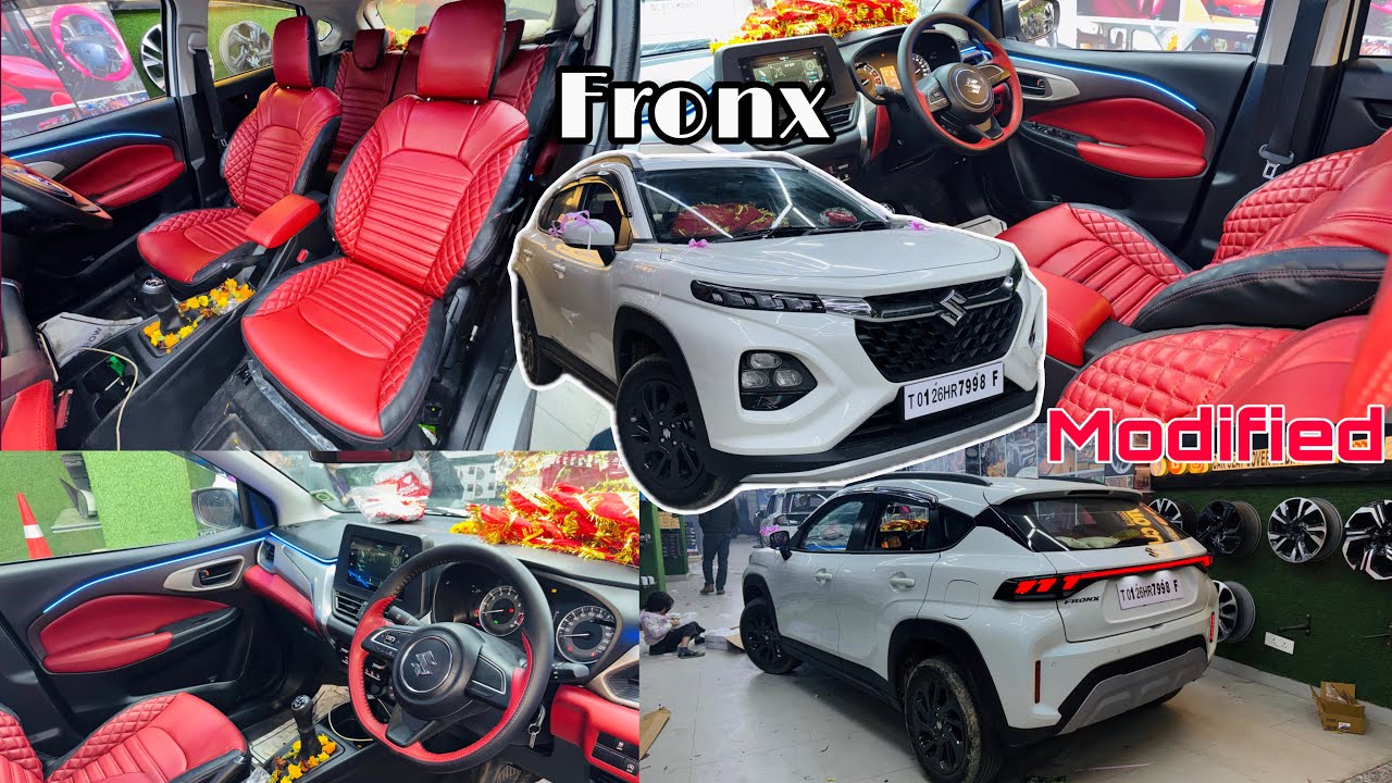 2026 SUZUKI FRONX MODIFICATION ✅SIGMA TO ALPHA|| BASE TOP WITH GENUINE SUZUKI ITEMS