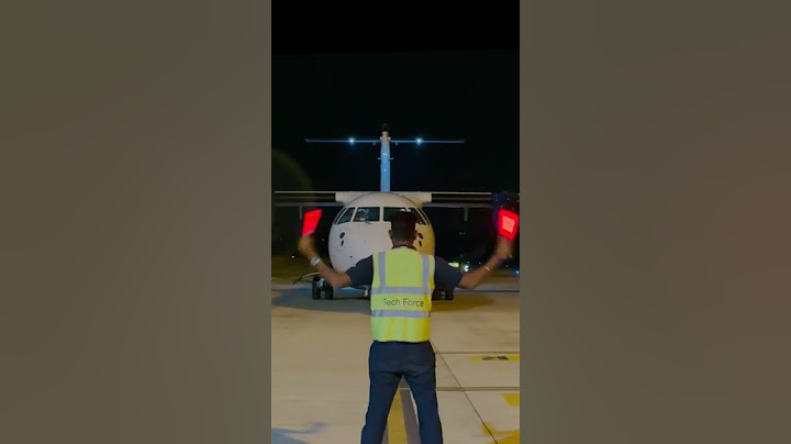 Night Marshalling ATR | IndiGo 6E