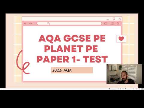 2022 GCSE PE AQA- Paper 1 Live! Revision