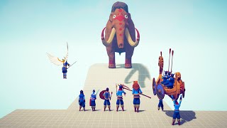 MAMMOTH vs EVERY FACTION - Totally Accurate Battle Simulator TABS