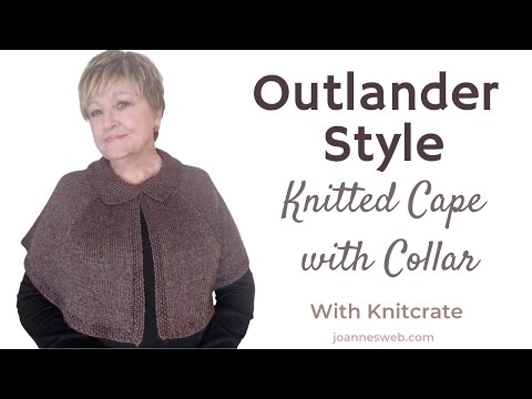 Video: How To Knit A Cape With Knitting Needles