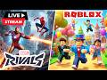 🔴 [AO VIVO] JOGANDO COM INSCRITOS 🔴 - MARVEL RIVALS E ROBLOX