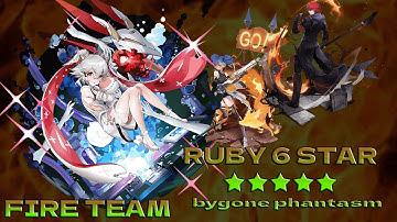 Tower of Fantasy Ruby ★6 star + Cobalt B ★6 star + King Bygone Phantasm level 370 ++