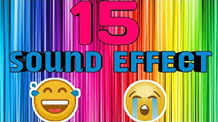 15 SOUND EFFECT YANG SERING DIGUNAKAN OLEH YOUTUBER  - Durasi: 4:05. 