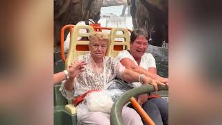 PORTANO LA NONNA SULLE RAPIDE E GUARDATE CHE SUCCEDE!!