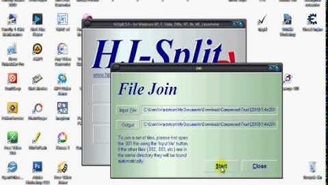 Cara Join File Film dengan HJ-Split