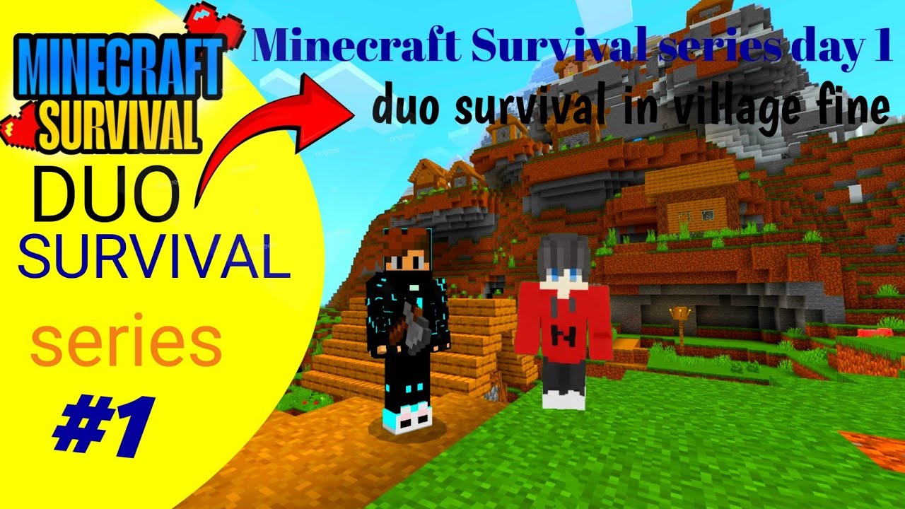 My start new mincraft survival series || episode 1 - YouTube