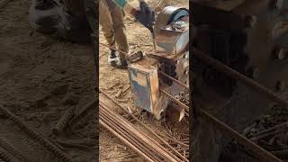 Steel cutting technique #reinforcement #cuttingskills