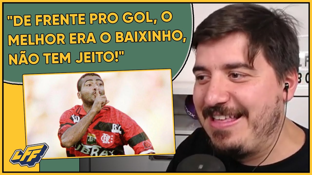 LUISINHO REAGE: MELHORES GOLS DE ROMÁRIO, O REI DA PEQUENA ÁREA!