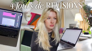 4 JOURS DE RÉVISION | organisation, motivation, productivité & projet de fin d’étude