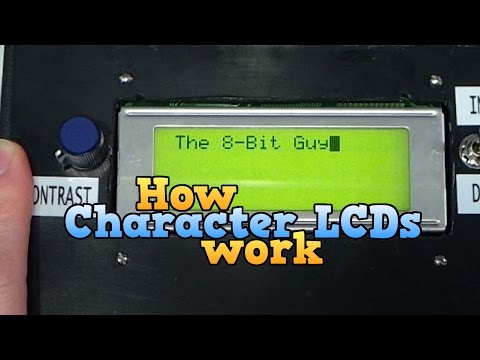 How a Character LCD works Part 1