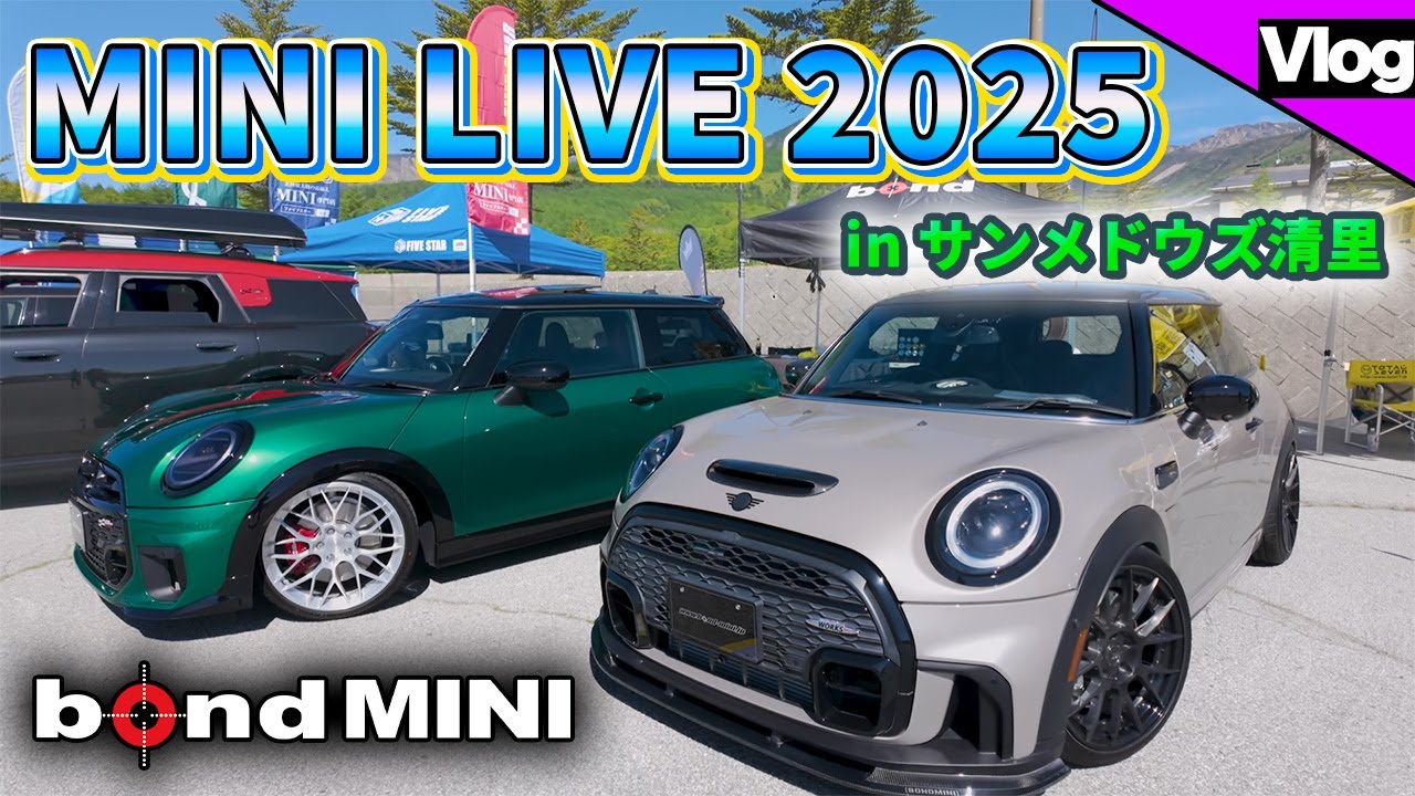 【MINI乗りが集まる祭典！】MINI LIVE2025に出展しました！