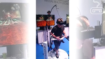 Cyberith Virtualizer【Gamescom 2015 | Exklusiv | HD】