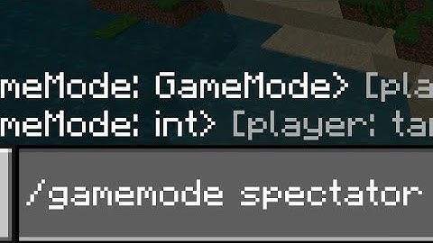 Mojang added gamemode spectator on Bedrock Edition in 1.19