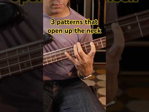 Open Up The ENTIRE Bass Fretboard With Just 3 Patterns
