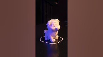 Satisfying dog 3d print timelapse #shorts
