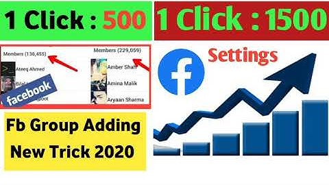 How to add Unlimited members in Facebook Group | Mew Trick 2020 | Fb Group Auto Members Adding
