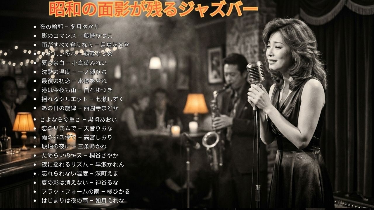 昭和の面影ジャズ｜懐かしい夜に流れる大人のメロディー