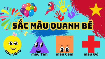 Bé Học Tên Các Màu Sắc Cơ Bản Nhanh Nhất – Dạy Bé Nhận Biết Màu Sắc | CÙNG BÉ HỌC BÀI