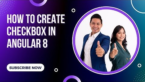 How to Create a Checkbox in Angular 8? #checkbox #angularjs  #frontenddeveloper #website