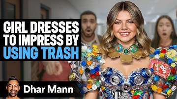 GIRL DRESSES TO IMPRESS By Using TRASH Ft. Lana