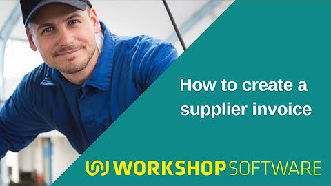 The Supplier Invoice