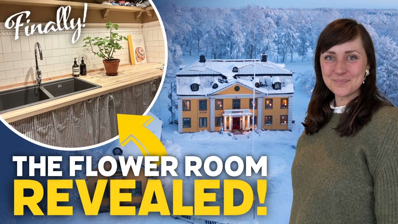 This Flower Room Reveal Took Months… Was It Worth It?