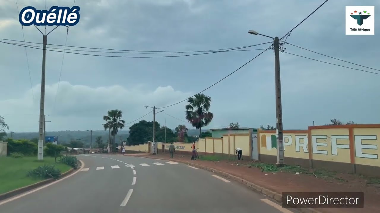 un tour dans La commune de Ouéllé en Côte d'Ivoire
