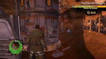 Red Faction: Guerrilla Walkthrough Sidequest 02 Destroy the Building Using