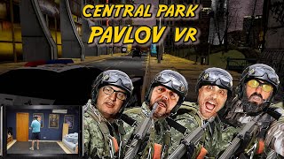 PRENSENTACION Mapa Central Park de Pavlov con JUGON VIRTUAL, VR Y MAS, DARE VR, RMV y eSport.