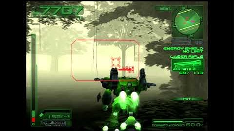 Armored Core 3 - Hard - WMG-KARASAWA (Destroy Gun Emplacements and Distract Union Defenses)