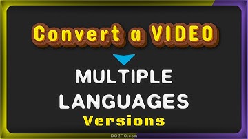 Multilingual Video Creation Guide. Edit Original Video to Transform into Multiple Language Versions