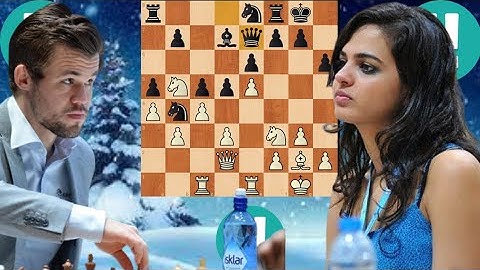 First class Magnus Carlsen vs Tania Sachdev 87