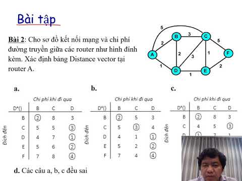 Video: Thuật toán định tuyến vectơ khoảng cách là gì?