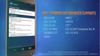 IMO Medical Terminology Browser Mobile App screenshot 4