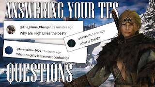 Answering Your Biggest Elder Scrolls Lore Questions - TES Explained