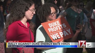 Duke Energy customers rally pack public hearing on proposed rate hikes