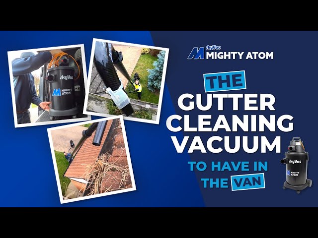 skyVac® Mighty Atom: THE Gutter Cleaning Vacuum to have in the Van