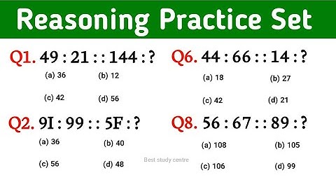 Reasoning Analogy Questions || Reasoning Practice Set ||  Analogy Previous year question tricks